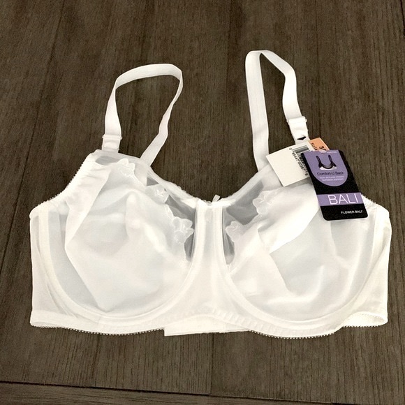 💙Bali 36DD White Bra - Picture 1 of 7
